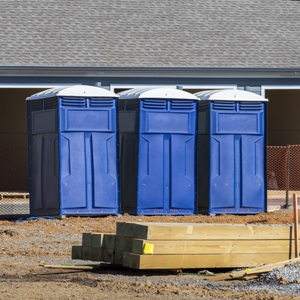 how do you dispose of waste after the porta potties have been emptied in Collegeville